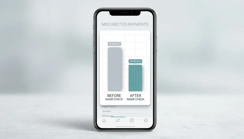 Confirmation of Payee reducing misdirected and impersonation payments