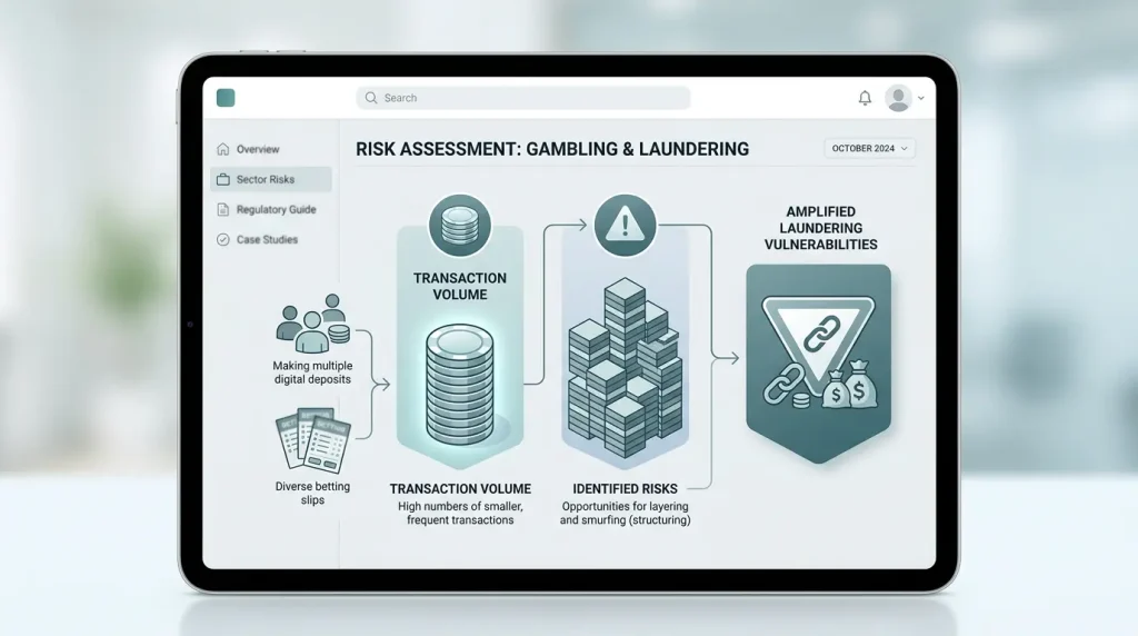 The scale of money laundering linked to gambling in Australia