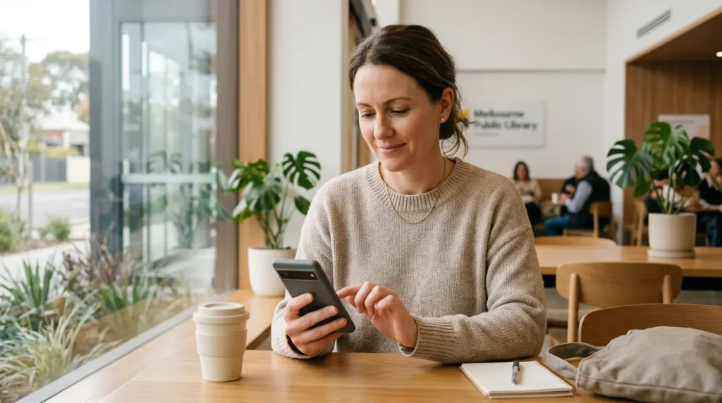 Person registering with the BetStop self-exclusion service