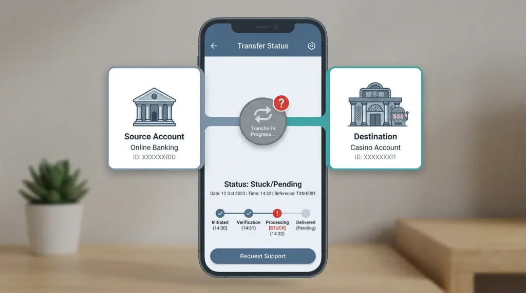 Why a sent PayID deposit can go missing before reaching a casino balance